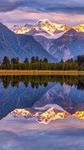 高山倒影