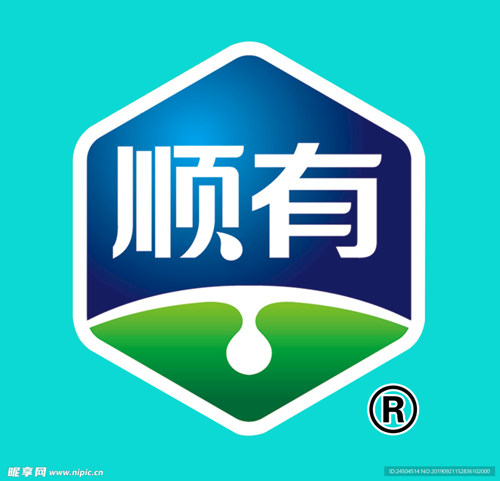 顺有乳业标志