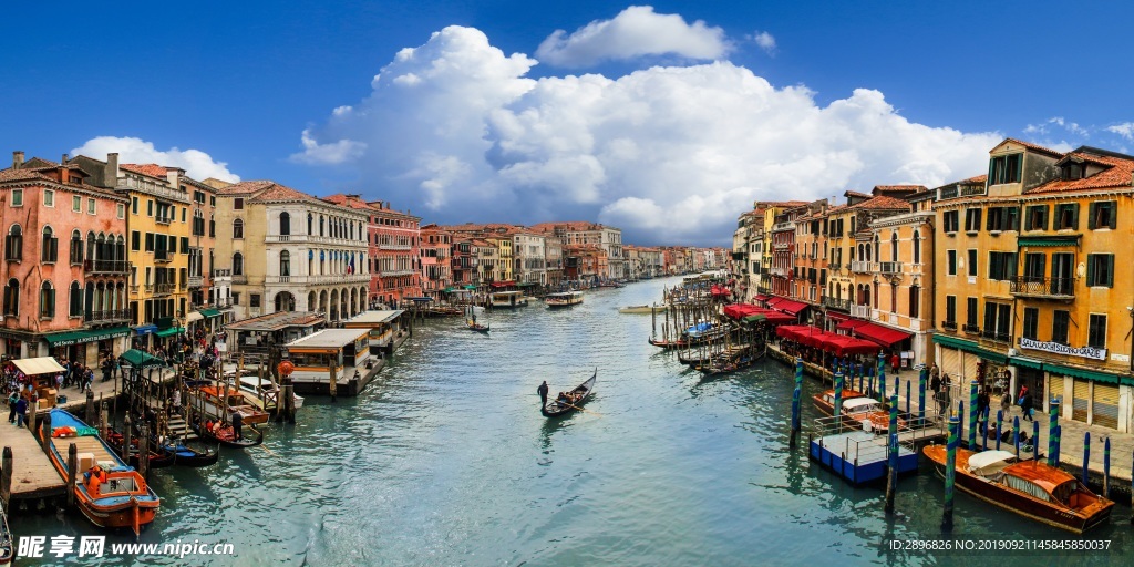 威尼斯 意大利 水城