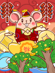 鼠年海报