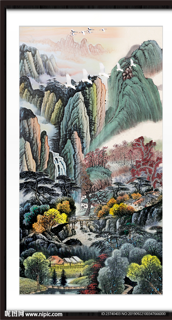 风景如画