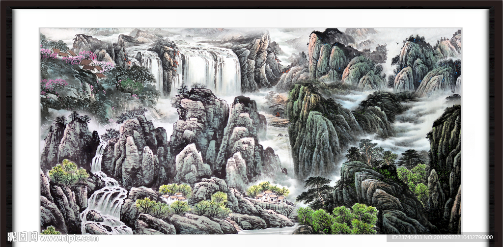 国画山水