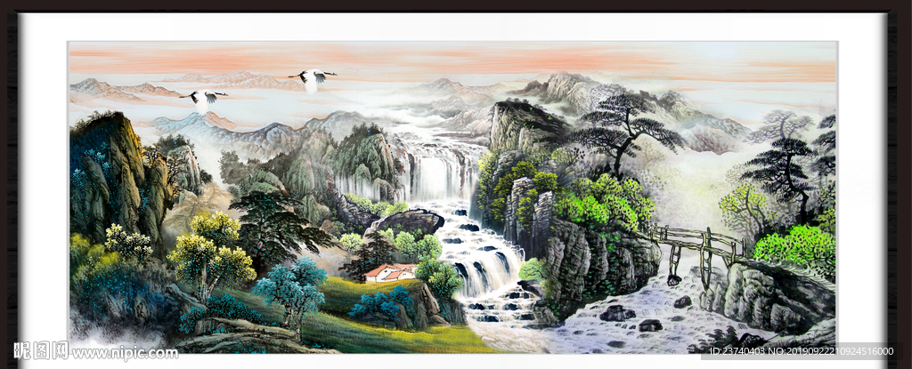 国画山水
