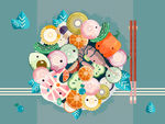 寿司美食