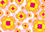 卡通花朵
