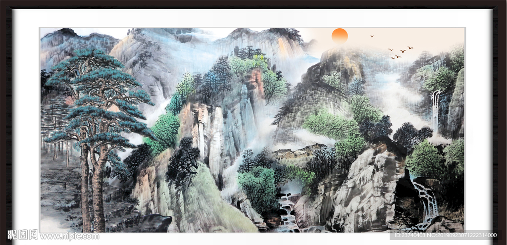 旭日东升