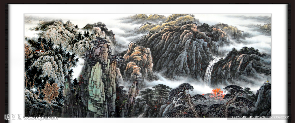 国画山水