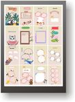 卡通绘画儿童成长档案word