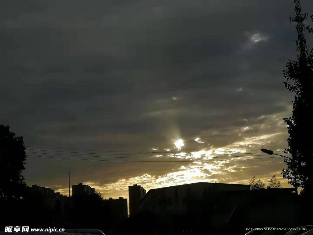 夕阳