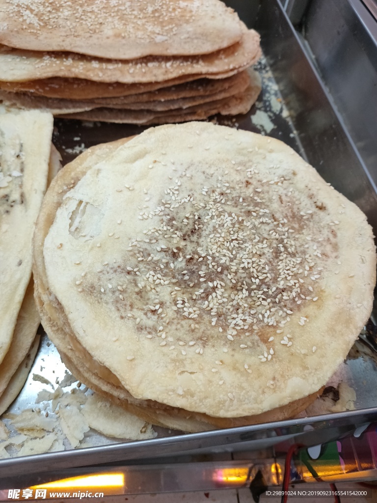 烧饼 肉饼