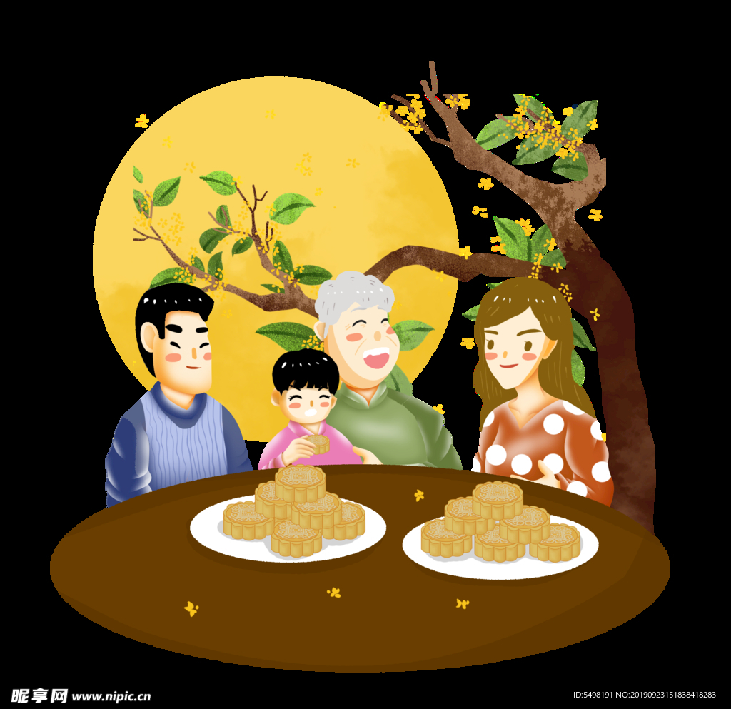 一家人