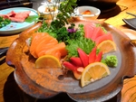 日料生鱼片北极贝
