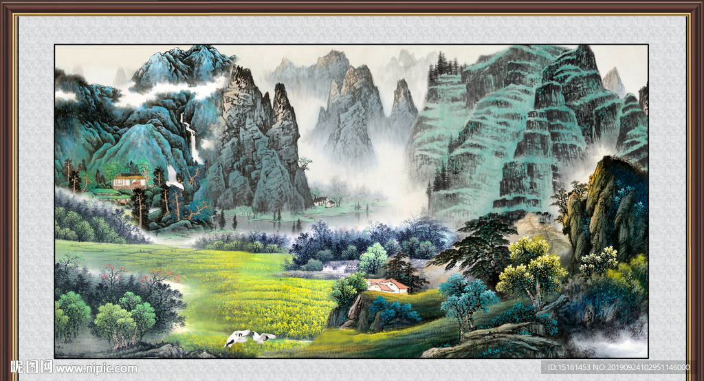 国画山水