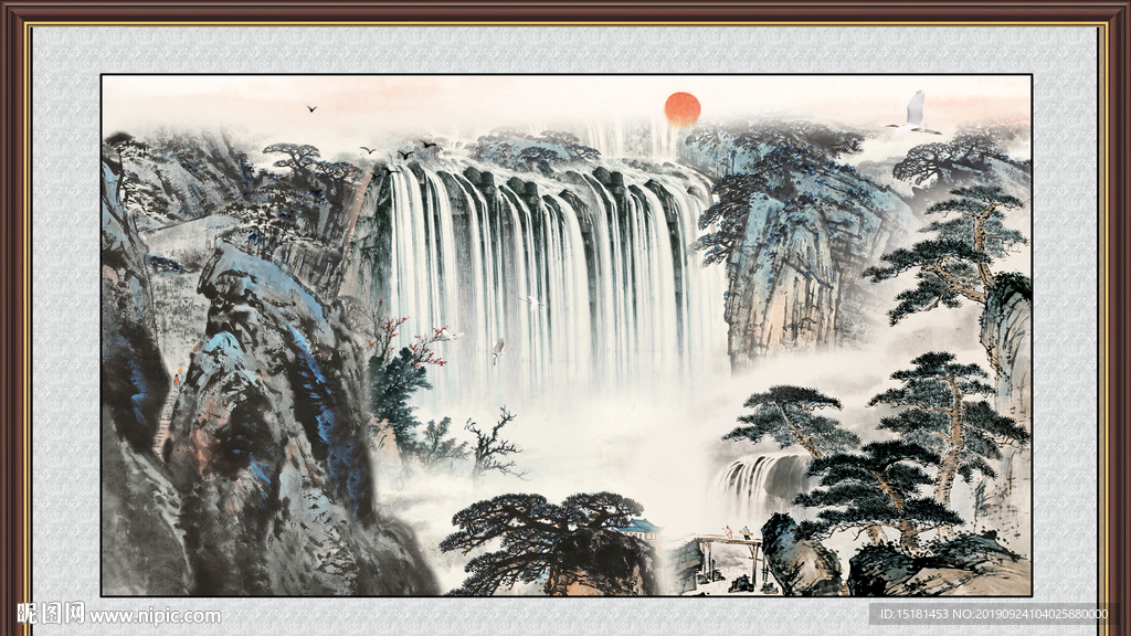 国画山水