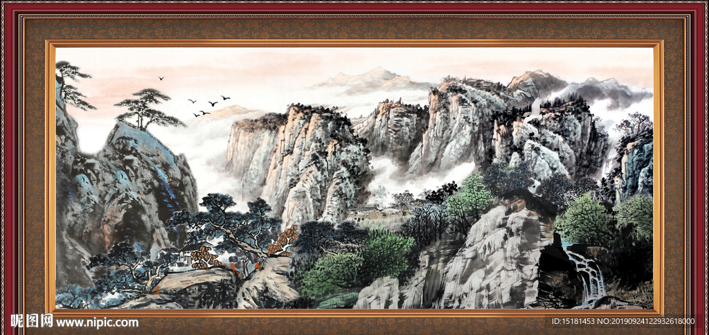国画山水