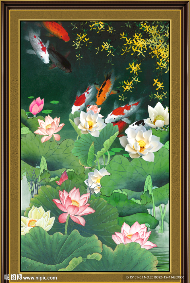 荷花图