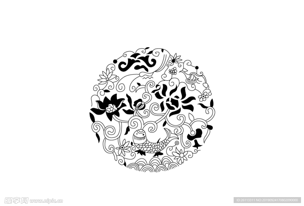中国古典花纹