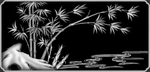 灰度图 雕花 精雕 花鸟 山水