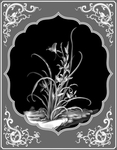 灰度图 雕花 精雕 花鸟 人物