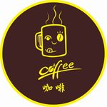 咖啡字体卡通图CDR矢量图