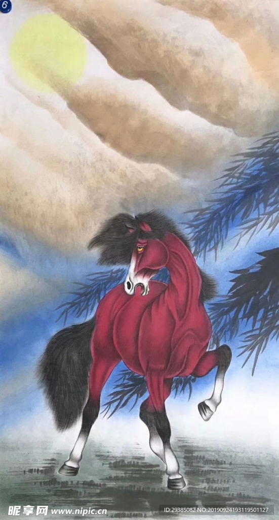红骏马