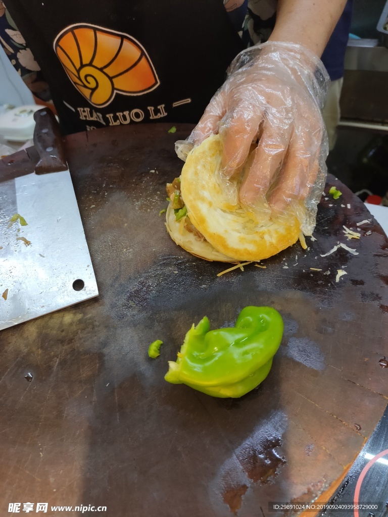 肉夹馍  饼