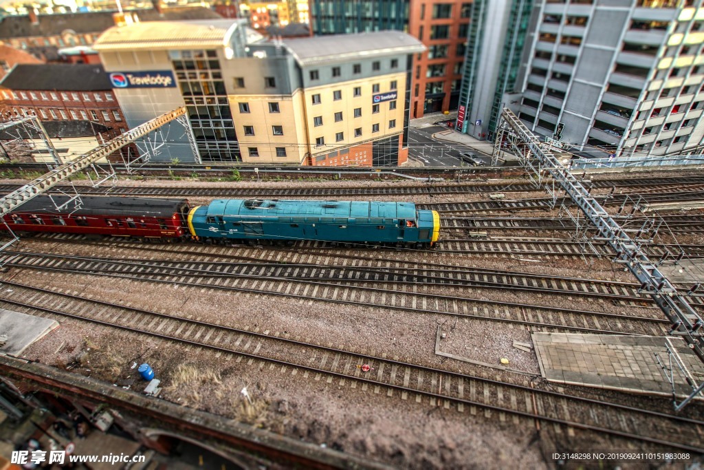 铁路沿途风景