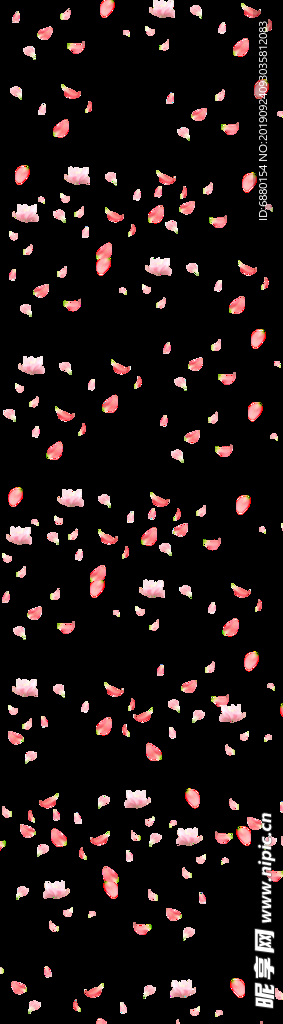 漂浮花瓣