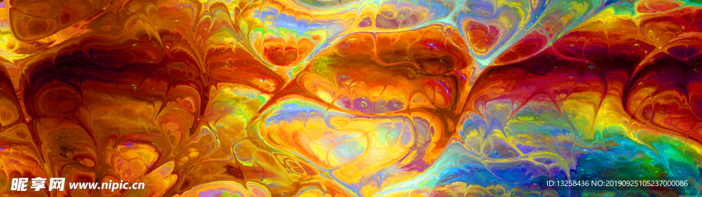 彩色几何抽象插画背景