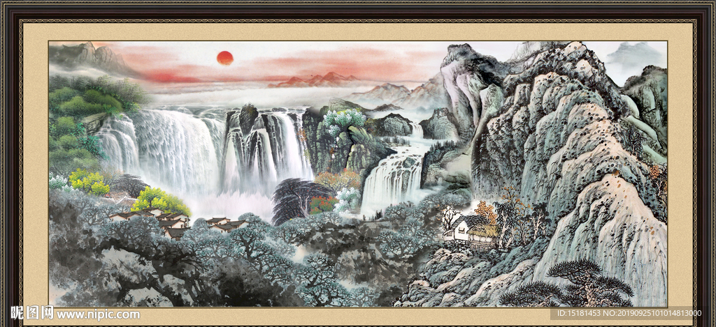 国画风景