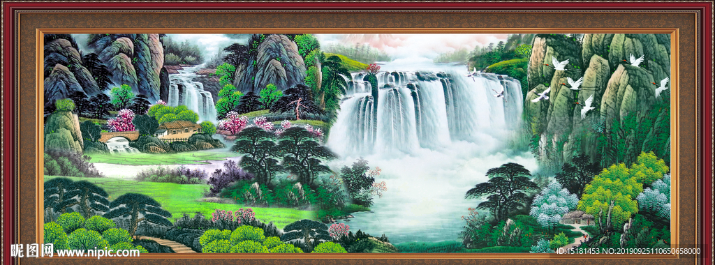 山水画