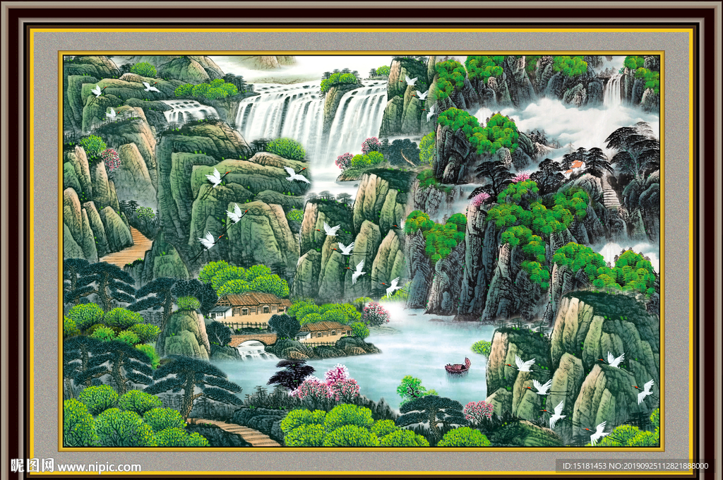 山水画