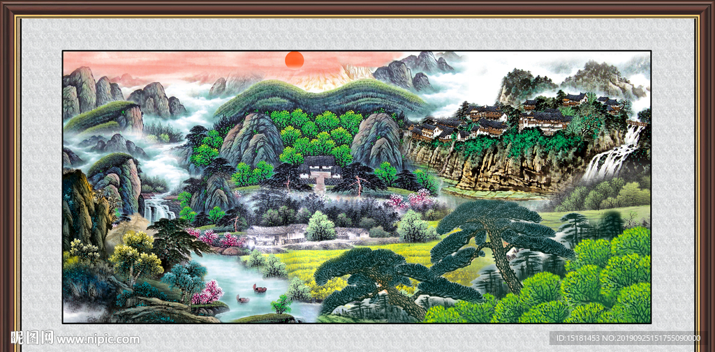 山水画