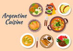 创意食物插画图案
