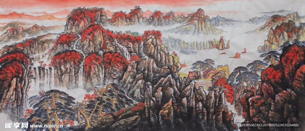千山万壑