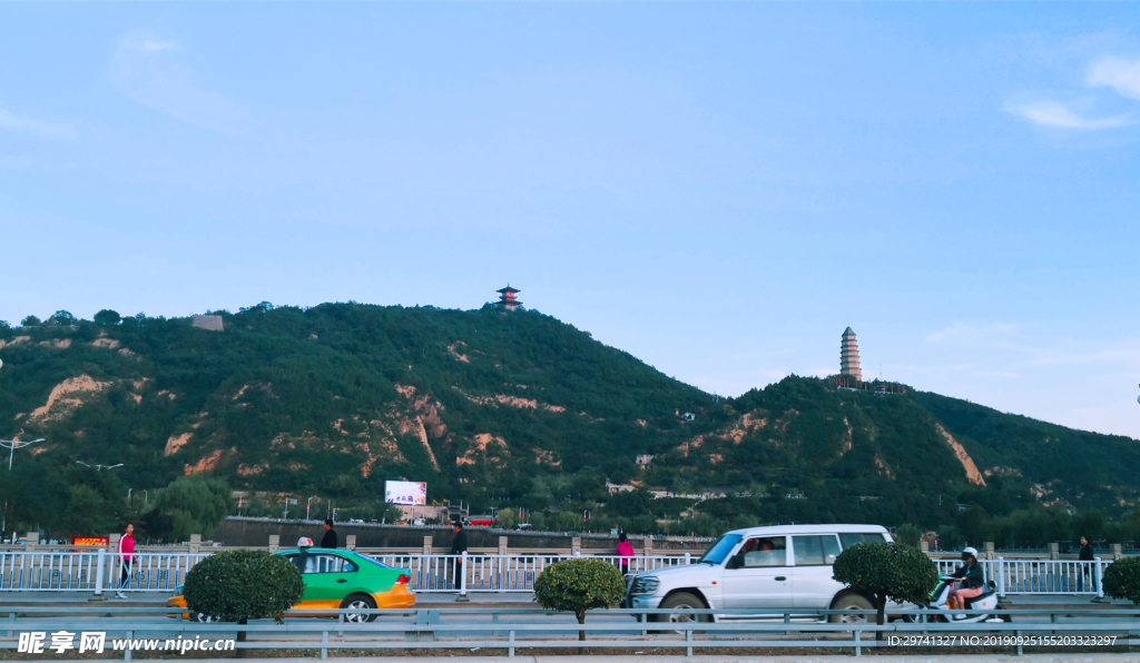 延安宝塔山风景