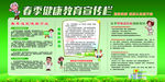 春季健康教育宣传栏