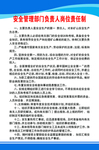 安全管理部门负责人岗位责任制