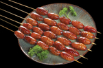 烤蚕蛹串