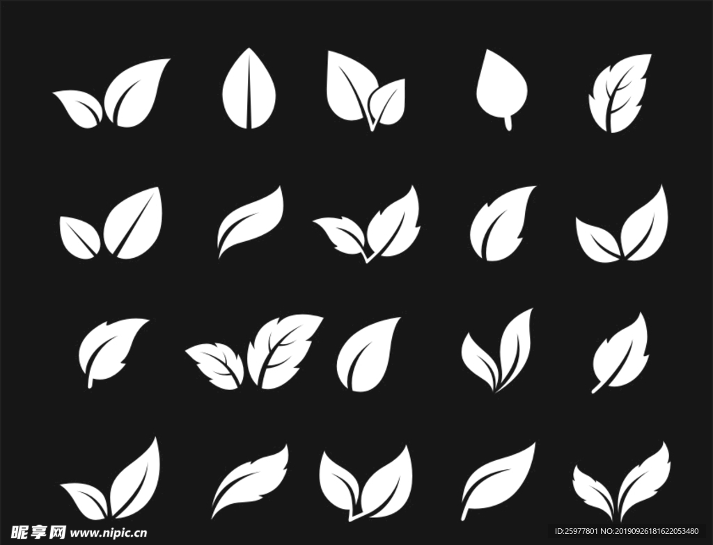 树叶logo 茶叶logo