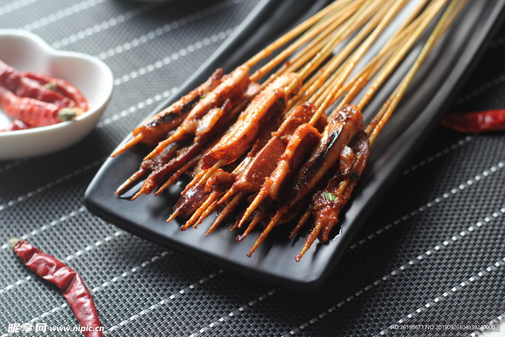 鱿鱼片串