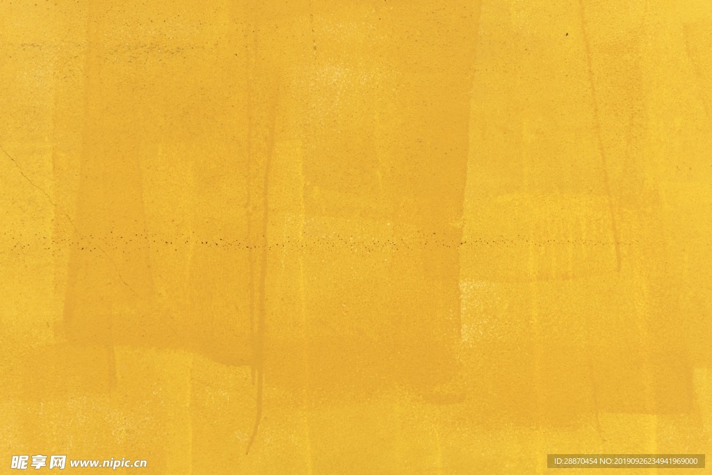 黄色油漆涂层抽象纹理