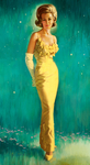 欧洲油画美女