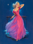 欧洲油画美女