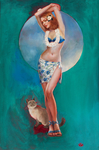 欧洲油画美女