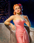 欧洲油画美女