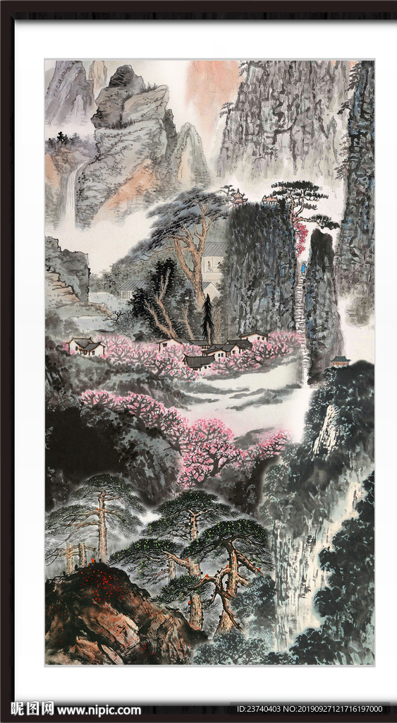 国画山水