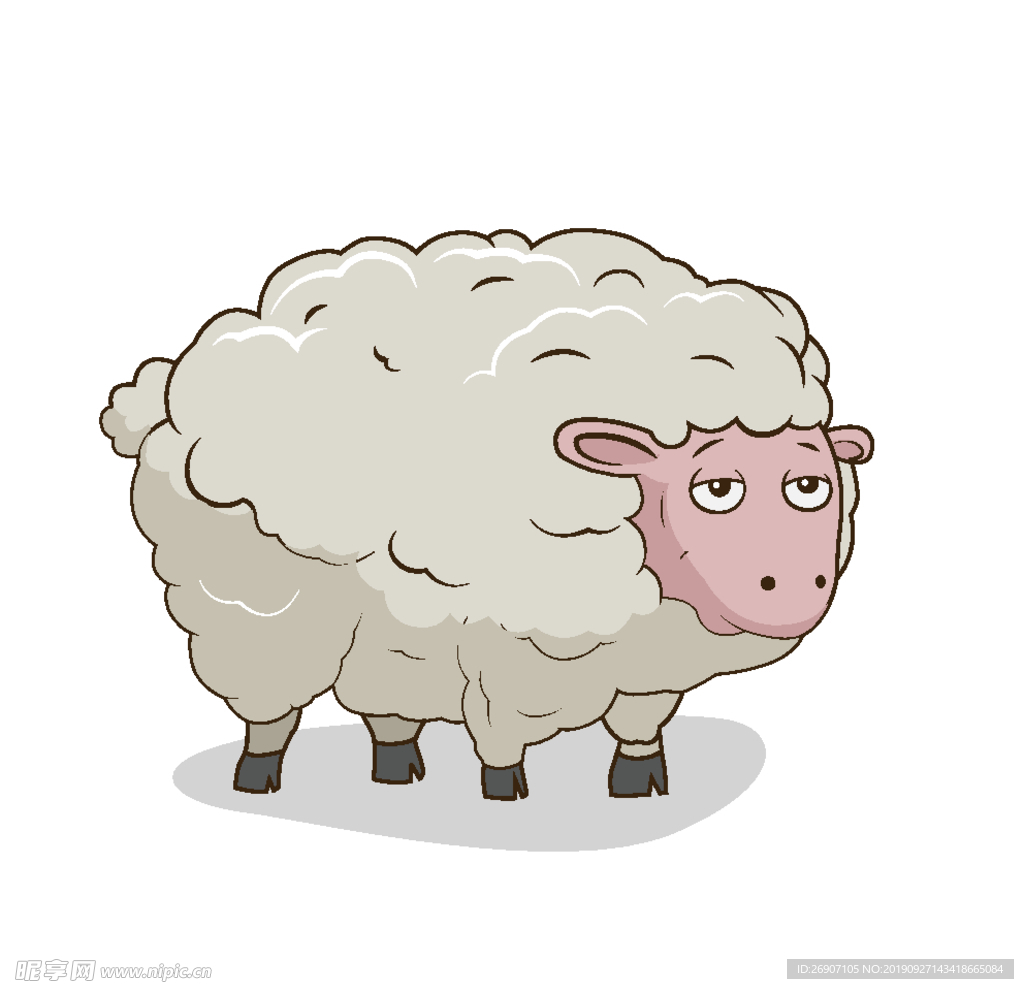 卡通羊