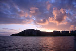 夕阳大海