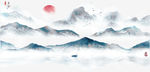 山水画 山水 风景画 意境山水